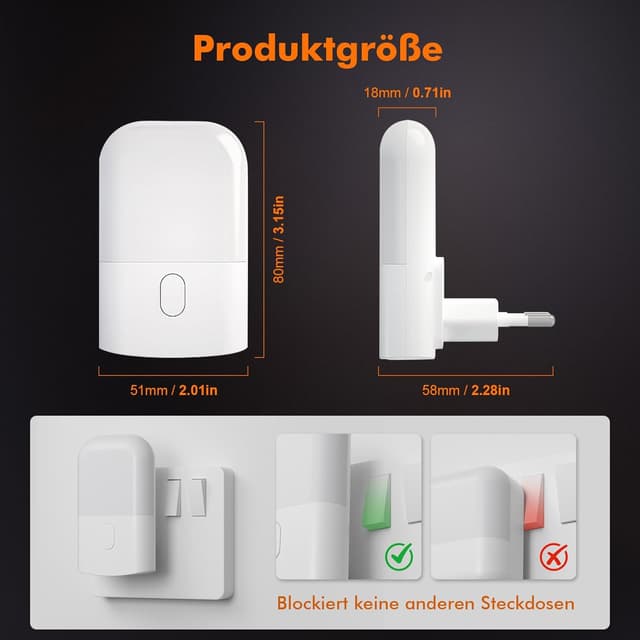 Thumbnail 4 de GRIFEMA Nachtlicht Steckdose 0,5W