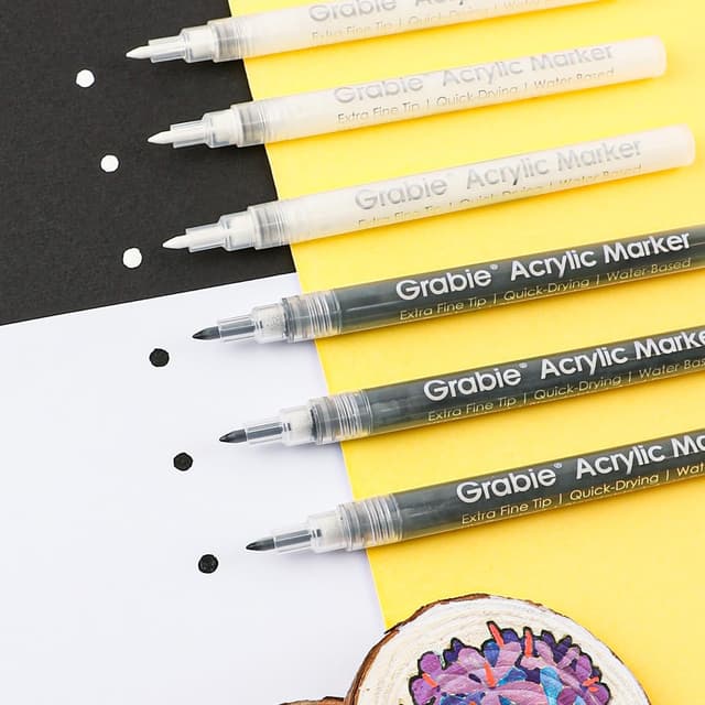 Thumbnail 4 de Grabie Set di pennarelli acrilici 0,7 mm