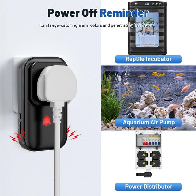 Detalle de COTINSE power failure alarm 110db