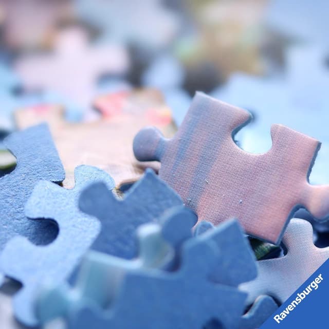 Detalle 2 de Ravensburger Puzzle 1000 pezzi Hello Spank (80s mania) – Puzzle adulti +14 anni, 70x50 cm