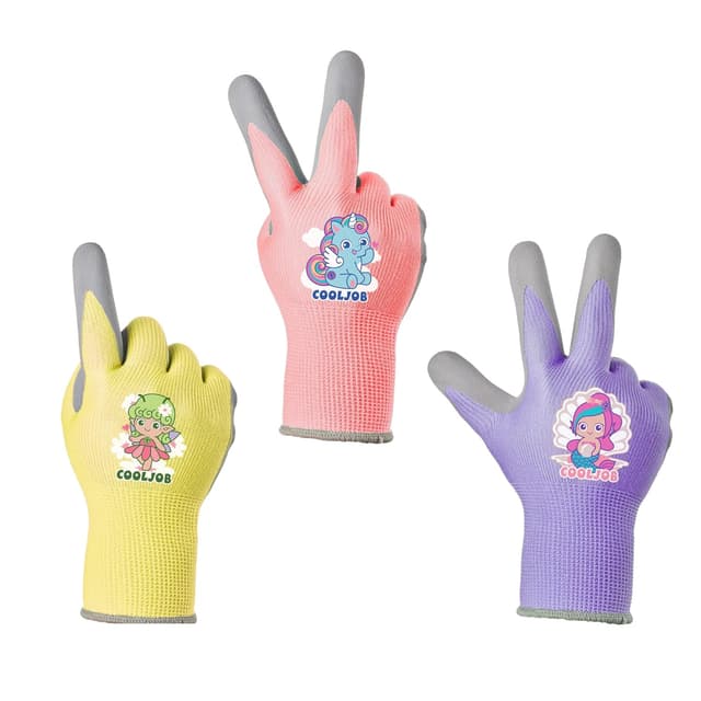 Thumbnail 6 de COOLJOB Arbeitshandschuhe Kinder 3 Paar