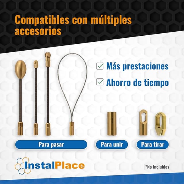 Thumbnail 4 de InstalPlace Pasacables trenzada 4,5 mm 30 m