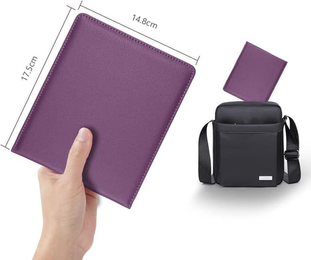 Detalle 2 de OFFCUP Disabled Badge and Timer Holder PU leather holder for blue badge 🪪