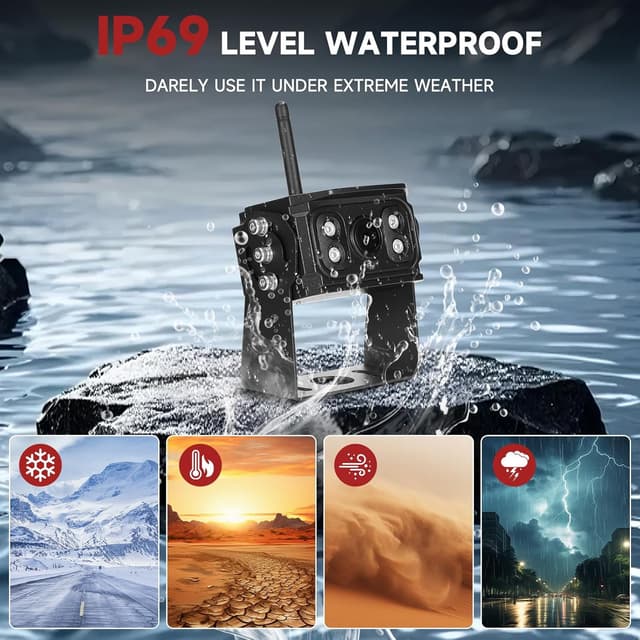 Thumbnail 6 de Wireless Backup Camera 7" Monitor