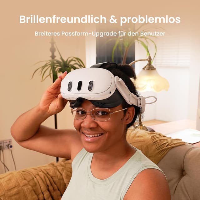 Thumbnail 6 de KIWI design V3 Face Cover Pad für Meta Quest 3 – Faceplate-Polster, kompatibel mit Quest-3-Zubehör, nicht für Quest 3S