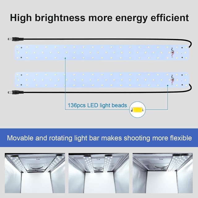 Detalle 2 de PULUZ Fotobox 60 x 60 cm für Produktfotos