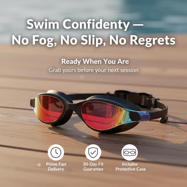 Detalle 1 de Seaflar occhialini piscina antiappannamento UV