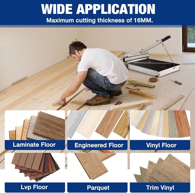 Thumbnail 3 de WORKPRO 340 mm Laminate Floor Cutter