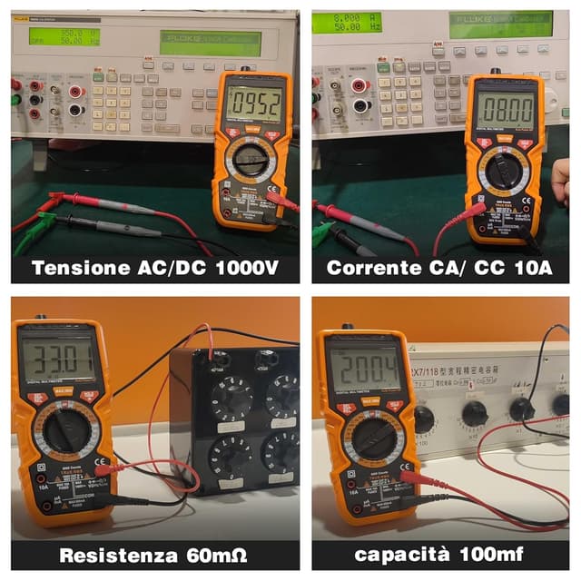 Detalle 2 de Multimetro digitale 6000 conteggi 📟