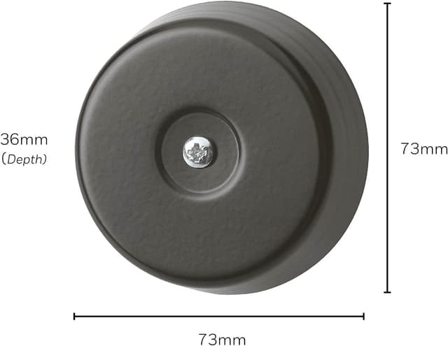 Detalle 2 de Friedland 230380216 Sonnette avec fil Under dôme (85 dB) — carillon mural