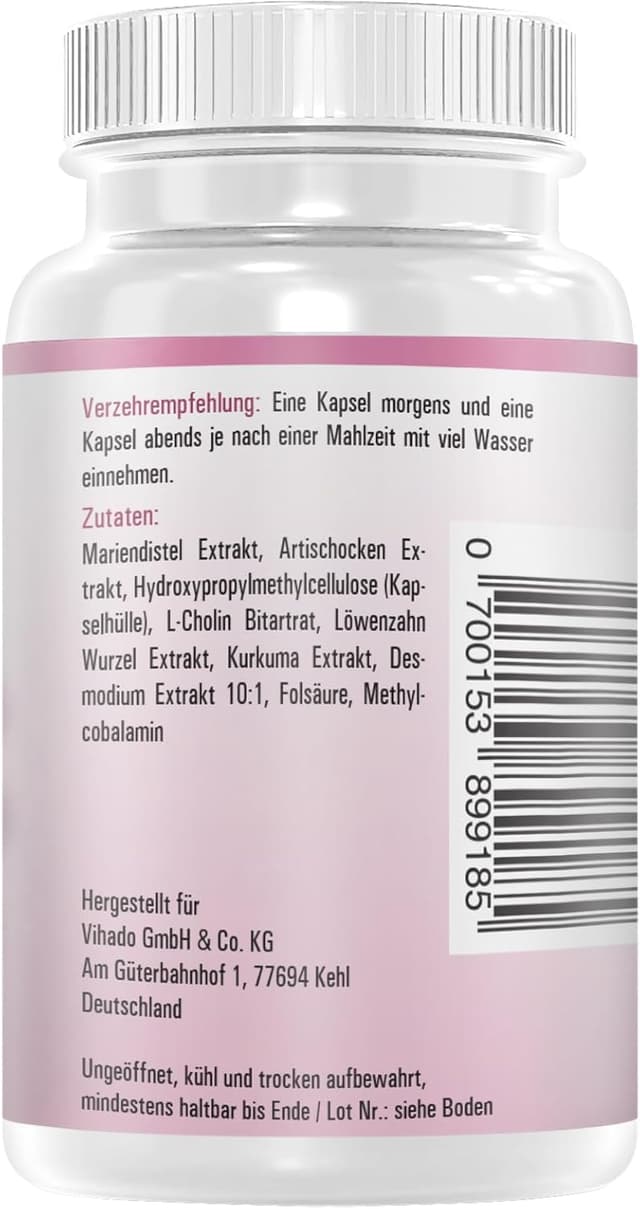 Detalle de Leber Komplex PLUS Kapseln mit 120 Kapseln