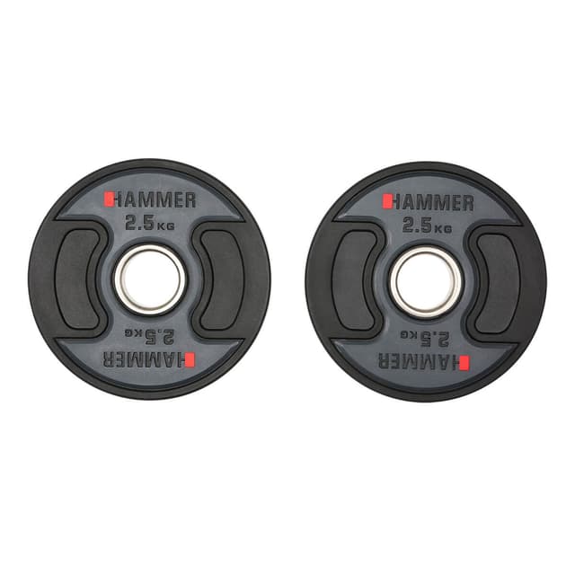 Imagen de HAMMER Discos olímpicos 2x2,5 kg 50 mm en OfertitasTOP