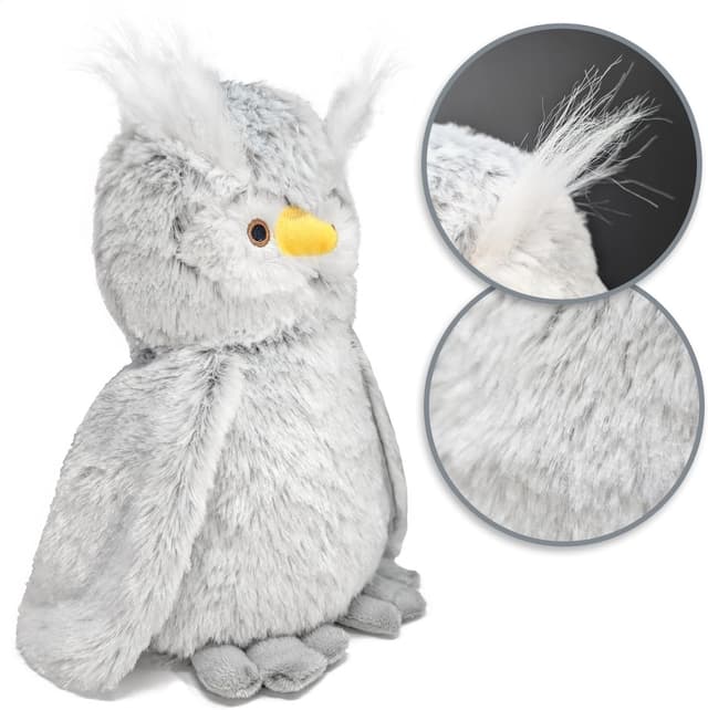 Detalle de COM-FOUR fermaporta pesante a forma di gufo (blocca finestra/porta) Aquila Gufo, circa 1,4 kg