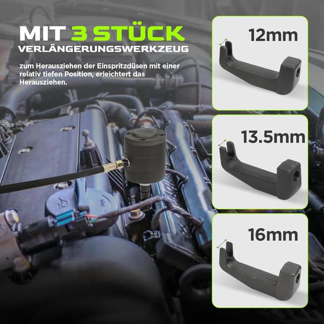 Detalle 2 de KAISAL 24tlg Einspritzdüsen Abzieher