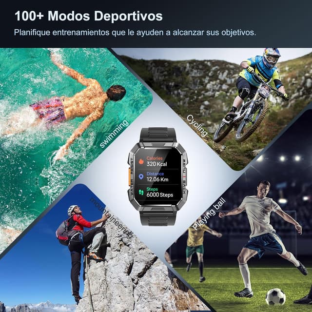 Thumbnail 6 de Blackview Reloj Inteligente Hombre 2,01”