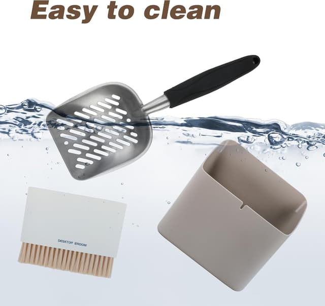 Thumbnail 6 de Mfsdai Cat Litter Scoop with Holder and Broom 🐾