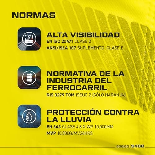 Thumbnail 3 de Portwest S488 salopette a contrasto sfoderata uomo