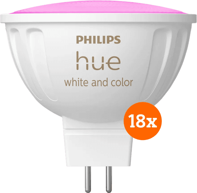 Imagen de Philips Hue Spot MR16 White & Color 18er-Pack en OfertitasTOP