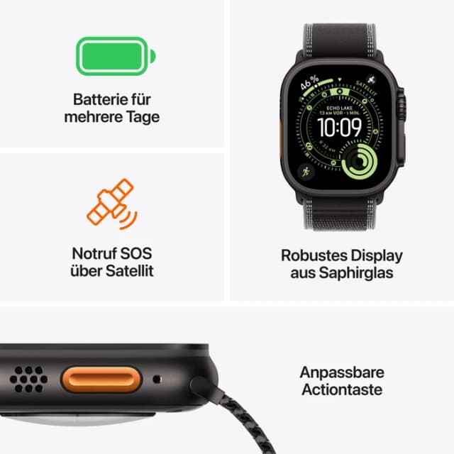 Detalle 1 de Apple Watch Ultra 3 49 mm