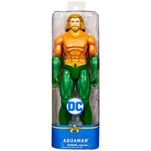 Detalle 2 de DC Comics Aquaman 30 cm muñeco articulado para niños