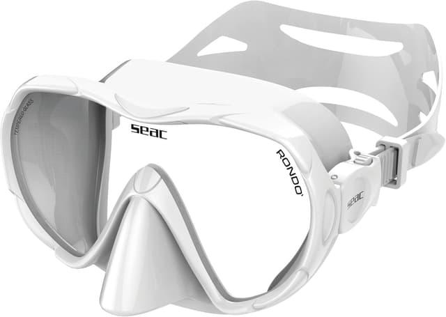 Detalle 2 de SEAC Set bis Rondò Dry: set snorkeling completo per adulti con maschera frameless e snorkel Dry Top