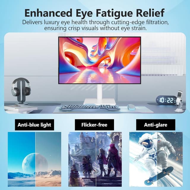 Thumbnail 6 de Z-Edge AGEX Ecran 4K UHD 27 pouces IPS FreeSync réglable (blanc)