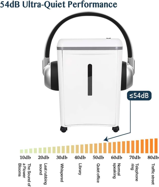Detalle de Wolverine SD9101 destructeur documents P5 8 feuilles