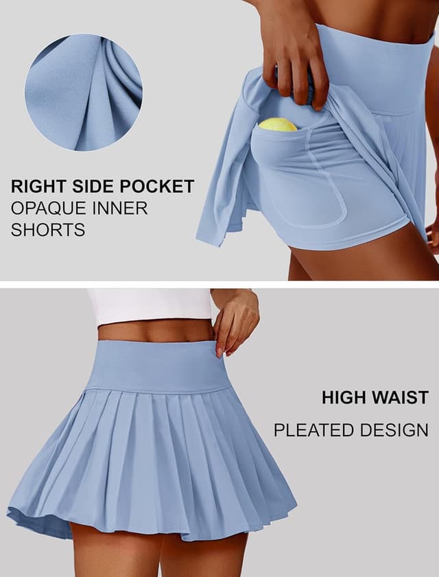 Detalle 2 de PINSPARK jupe de tennis plissée taille haute