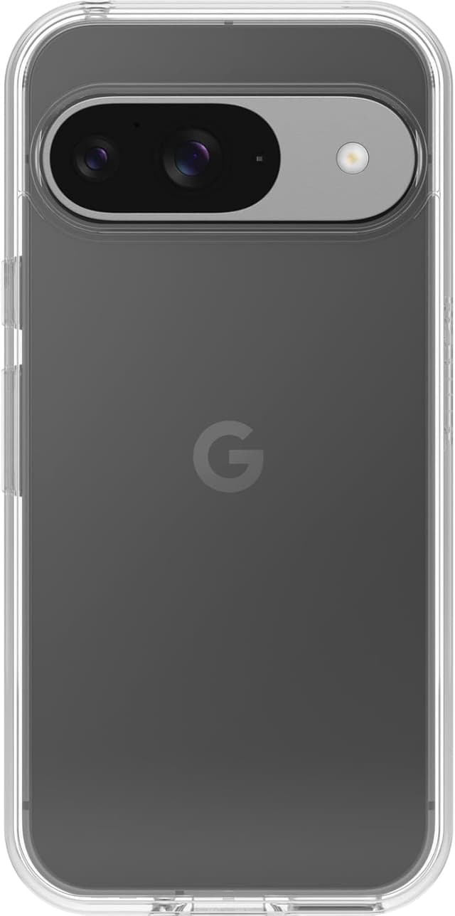 Detalle de OtterBox Symmetry Clear per Google Pixel 9 / Pixel 9 Pro: cover sottile trasparente antiurto