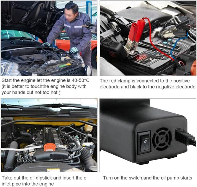 Detalle 2 de Diesel oil extractor pump 12V 80W