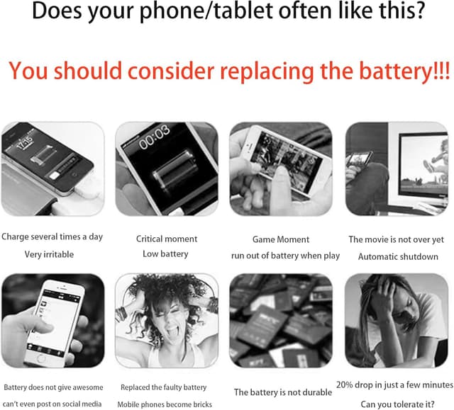 Detalle de Aousavo Batteria di ricambio 454854AR