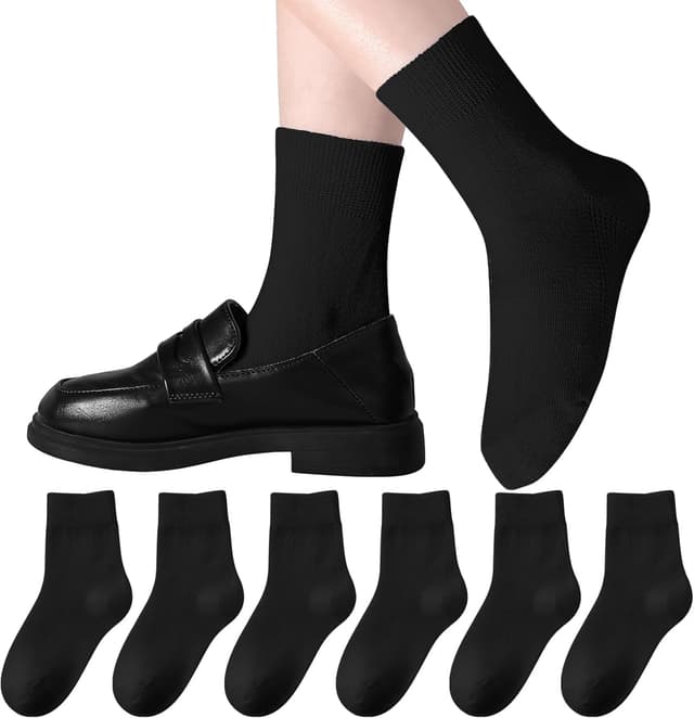 Thumbnail 6 de Boys Crew Socks Seamless 6 Pairs