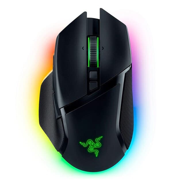 Detalle de Razer Basilisk V3 Pro ratón inalámbrico gaming 🖱
