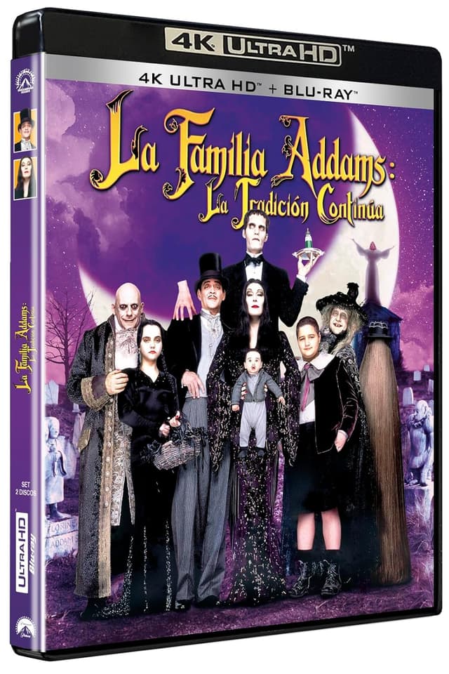Detalle de Divisa HV La Familia Addams 4K