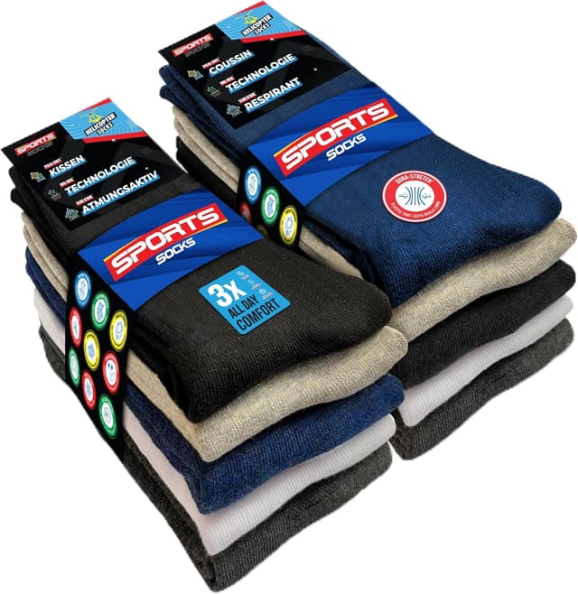 Imagen de SOXCO Chaussettes Homme Sport 10 paires en OfertitasTOP