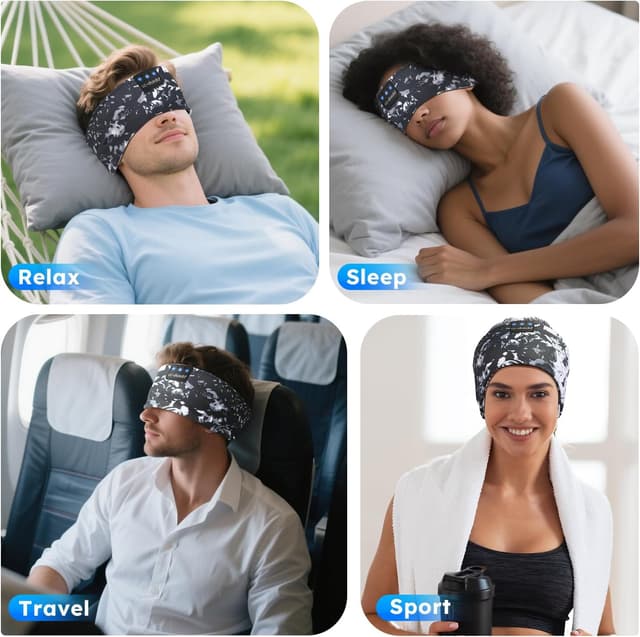 Thumbnail 5 de LC-dolida Auriculares para Dormir Bluetooth 🎧 Regalo Hombre y Mujer