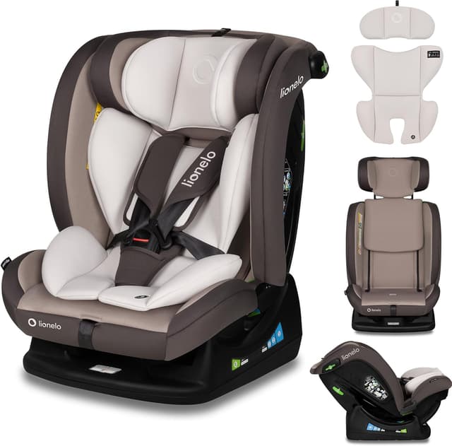 Detalle de LIONELO AART i-SIZE Seggiolino Auto R129 i-Size 40-150 cm con poggiatesta regolabile