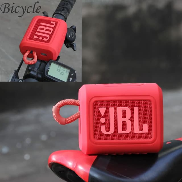 Detalle 2 de Hermitshell Silikonhülle für JBL GO 4/GO 3 Lautsprecher