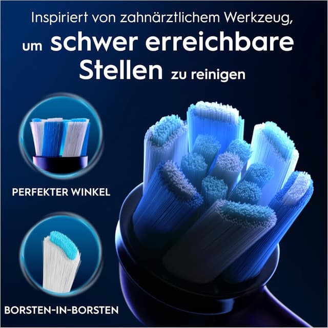 Detalle 2 de Oral-B iO Aufsteckbürsten 8er Pack Schwarz