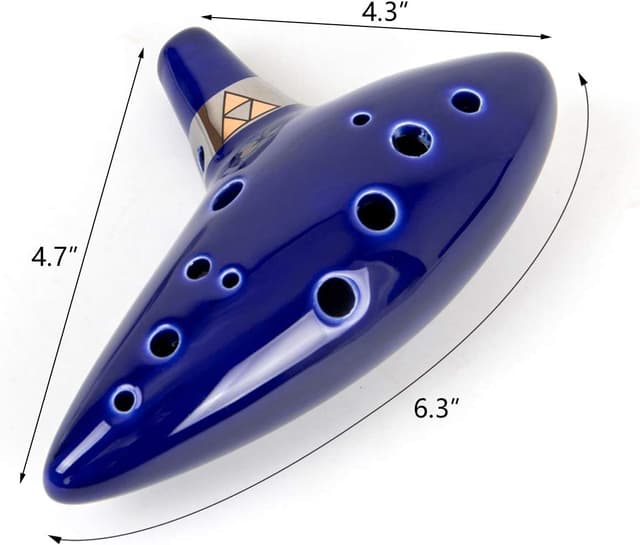 Thumbnail 4 de Kmise Ocarina 12-Tone Alto C 12-hole 🎵
