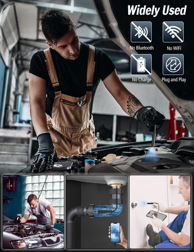 Thumbnail 6 de Ferdiiz 1920P HD Endoscope Camera 5m