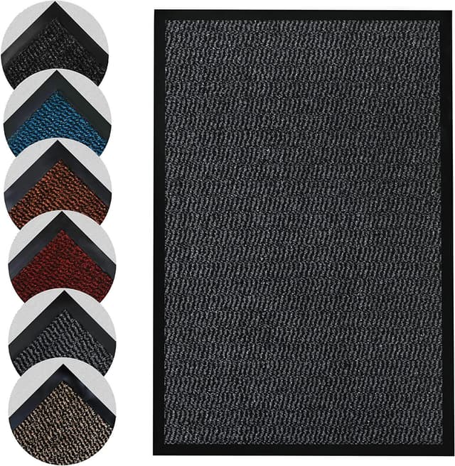 Detalle de Homatz Door Mat 50 x 80cm Heavy Duty