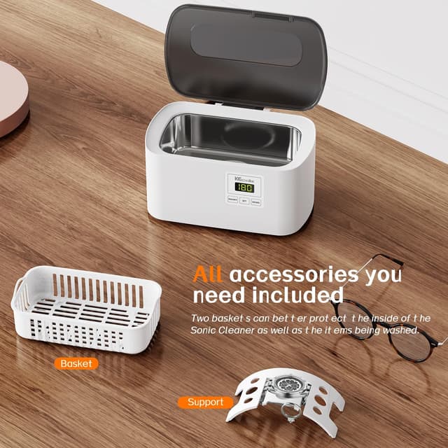 Thumbnail 6 de KECOOLKE Sonic Cleaner Ultraschallreiniger mit Timer