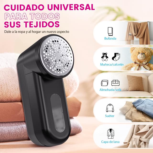 Thumbnail 5 de Ziitty Quita Pelusas eléctrico Pantalla LCD