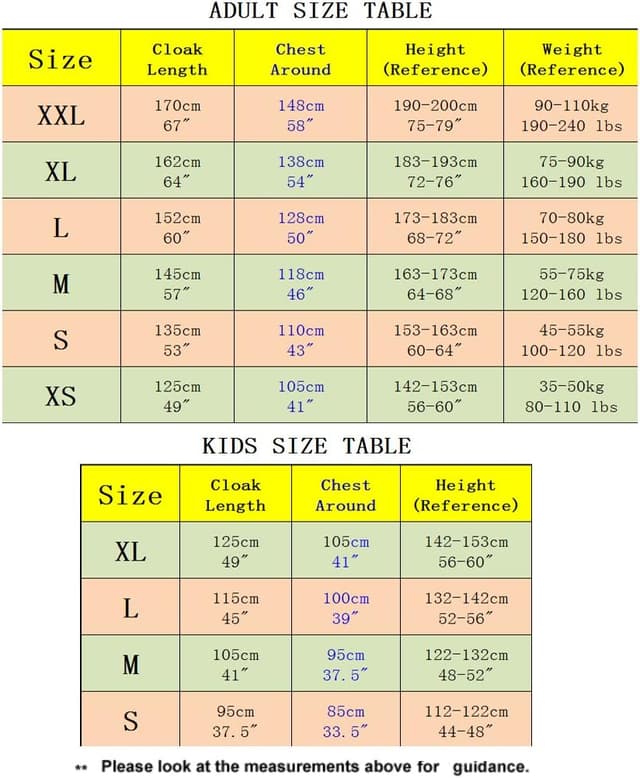 Detalle 2 de GOLDSTITCH men’s hooded robe cloak knight costume (adult fancy cosplay) in uniform cloth