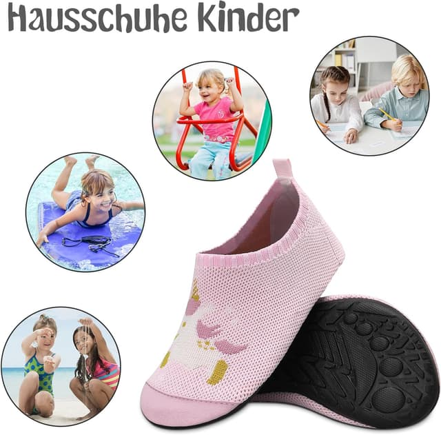 Thumbnail 6 de Kyopp Chaussons enfant respirants unisexe antidérapants en tricot