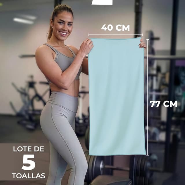 Thumbnail 1 de ZENACROSS Toalla Microfibra 40 x 77 cm