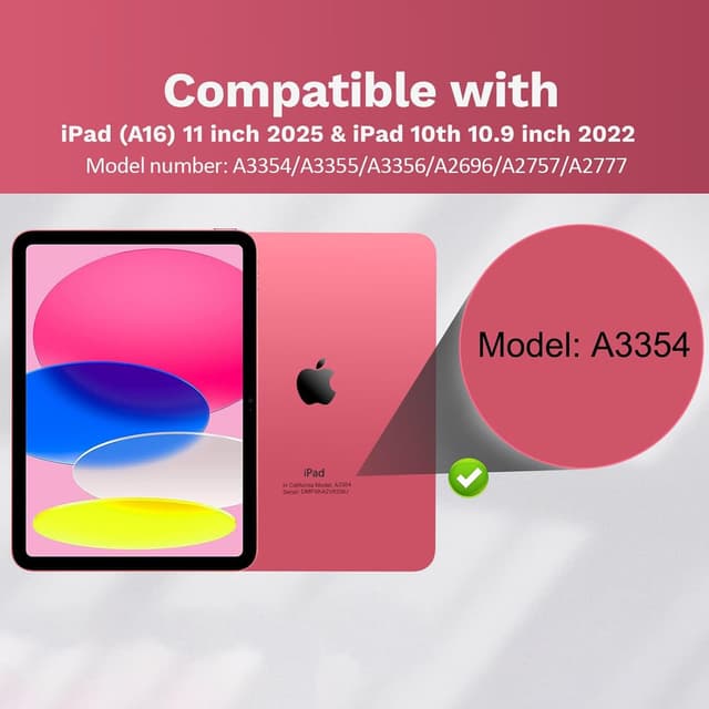 Detalle 2 de iPad Tastatur-Hülle A16 mit 7 Farben