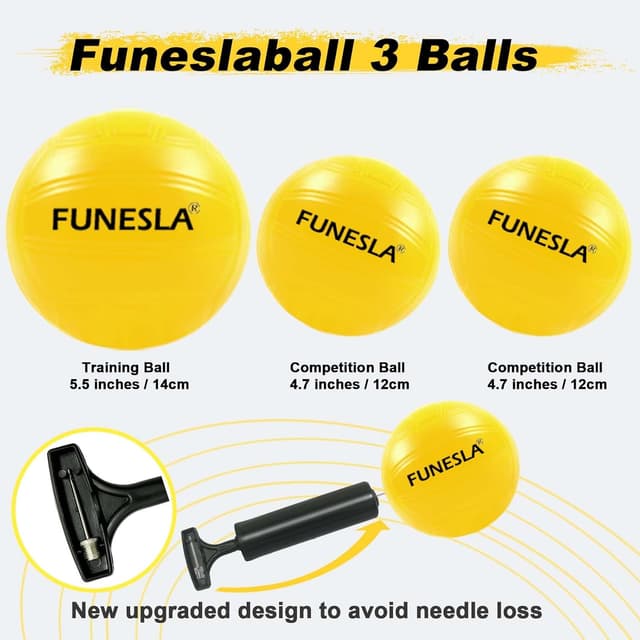 Detalle de Funeslaball Outdoor Roundnet Set Light-Up Pro