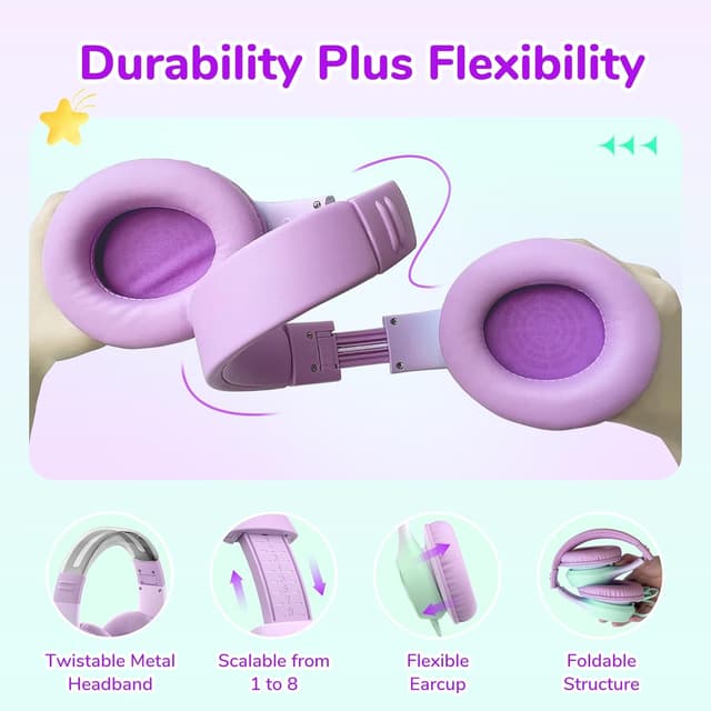 Thumbnail 5 de EarFun Kinder Kopfhörer Over-Ear